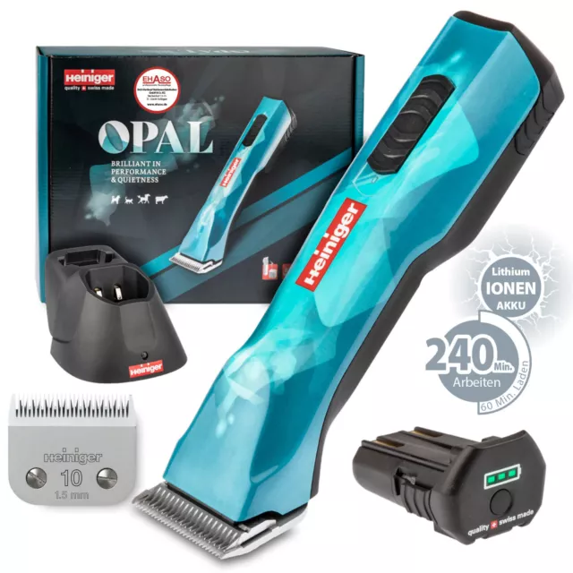 Heiniger Opal Brushless  Akku Hunde Schermaschine Brilliant In Ton Und Leistung