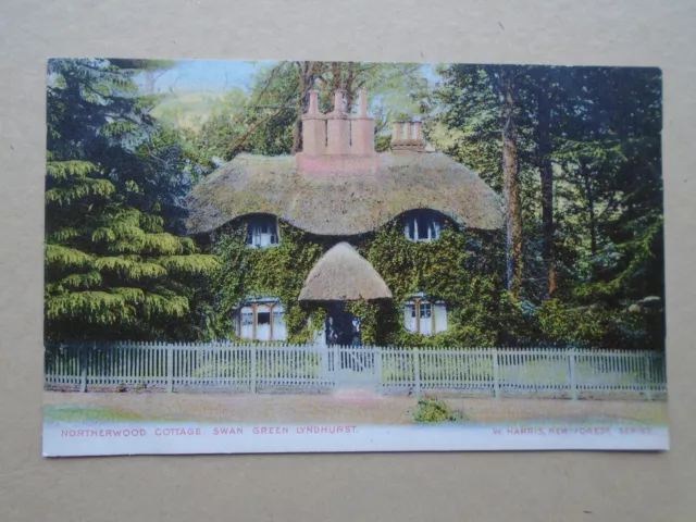 Postcard of Northerwood Cottage Swan Green Lyndhurst New Forest Hampshire