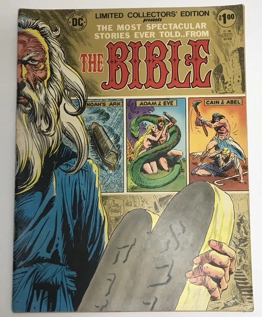 DC Limited Collectors Edition The Bible Vol. 4 C-36 July 1975