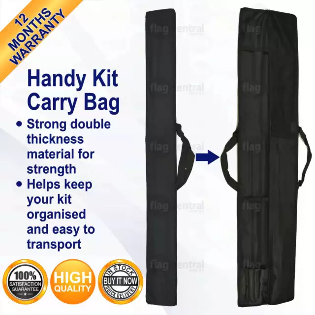 Flagpole Set Carry Bag 150cm *Handy *Easy to use with your pole and base *Strong