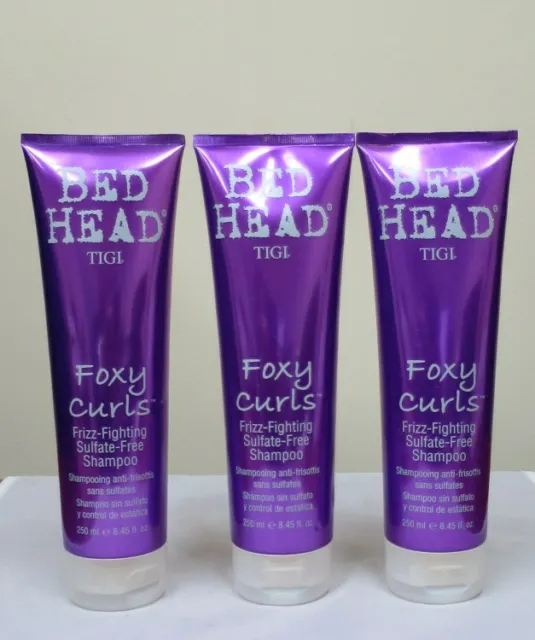 Tigi Bed Head Foxy Curls Shampoo 8.45 oz	3 PACK