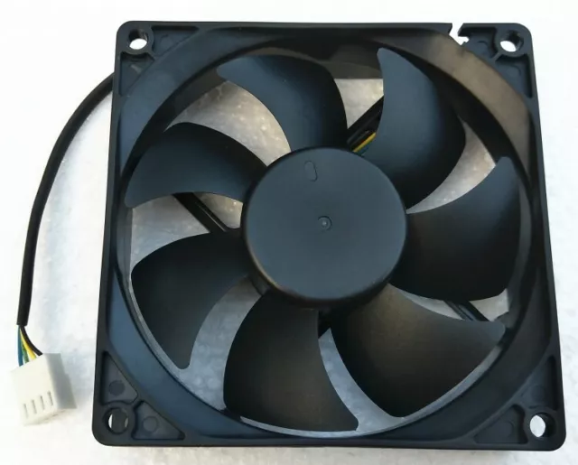 AVC  DS09225R12H 12V 0.41A 92*92*25MM 9CM PWM CPU 4pin Cooling Fan 2