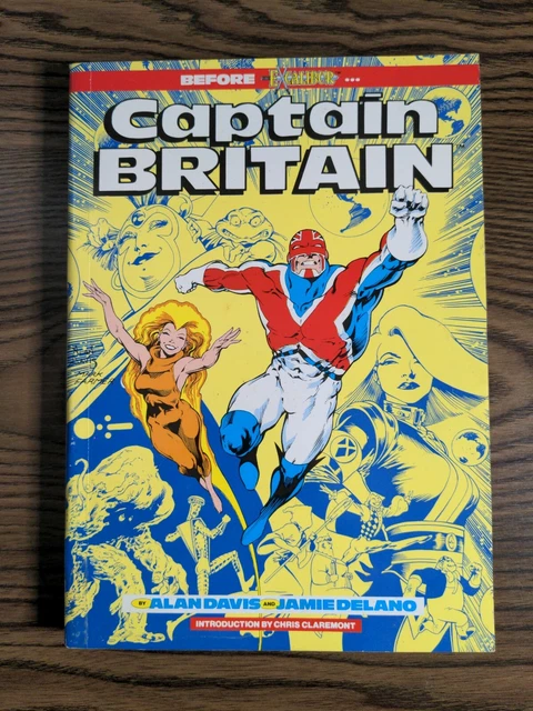 Captain Britain Before Excalibur UNREAD TPB by Davis & Delano Marvel Comics