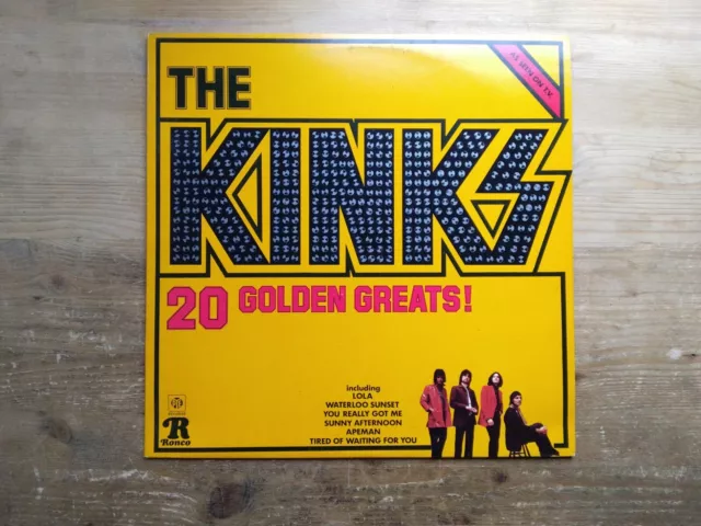 The Kinks 20 Golden Greats Excellent Vinyl LP Record Album RPL2031