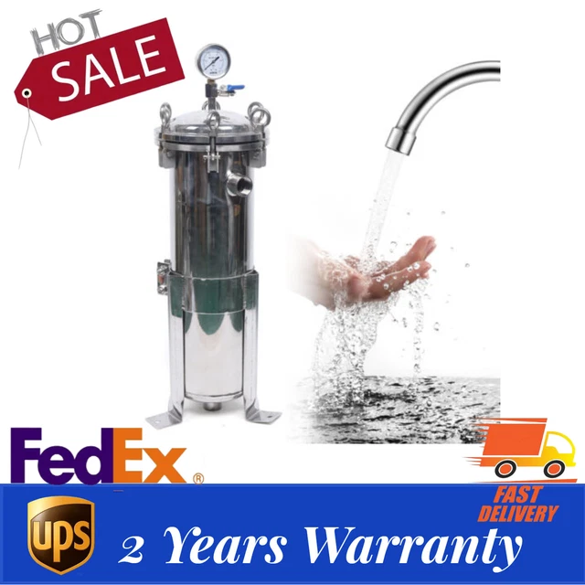 4 Bag Stainless Steel Filter Housing 150PSI Industrial Sock Filter High Pressure