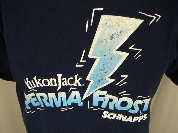 Hb0736 Vintage **Yukon Jack** Perma Frost Schnapps Tshirt- 40