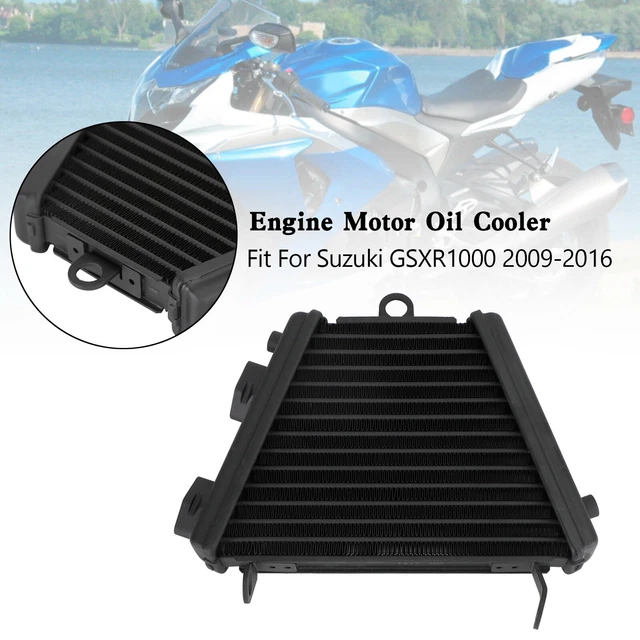 Aluminum Engine Motor Oil Cooler Fit For Suzuki GSX-R 1000 GSXR 2009-2016 Y8