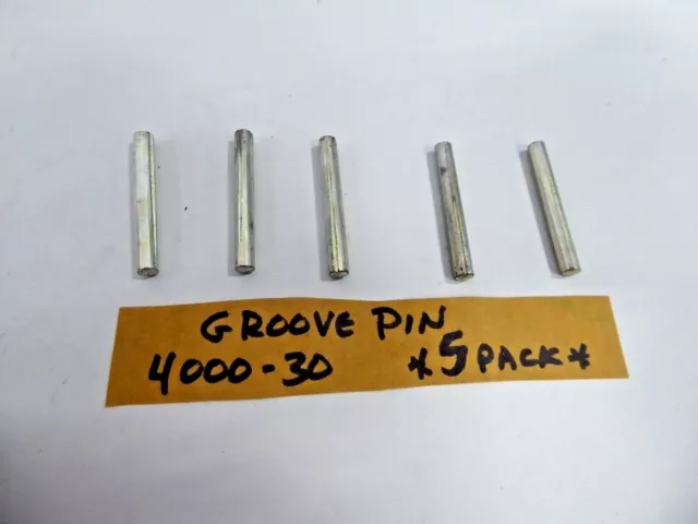 Pin rainurée 4000-30 type A 3/16" X 1-1/2" (Pack de 5)