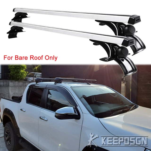 ROOF RACK LUGGAGE rack for Toyota Hilux 20052023 basic carrier cross