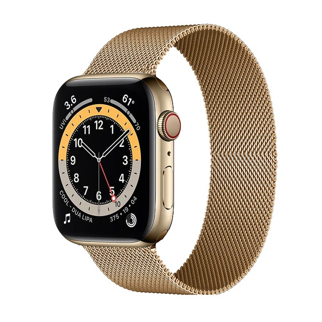 Armband Apple Watch Milanaise Edelstahl Serie 2 3 4 5 6 SE 38 40 42 44 Milanese 10