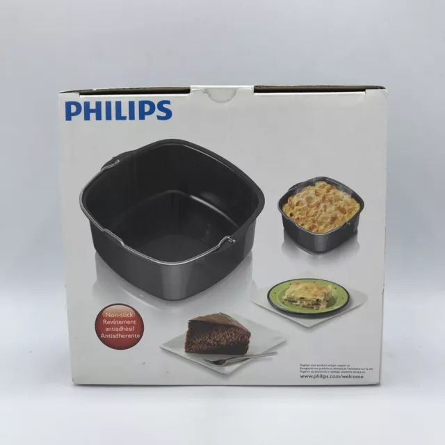 PHILIPS HD9912/90 Airfryer XL Pizza Baking Plate, for HD9240 Models