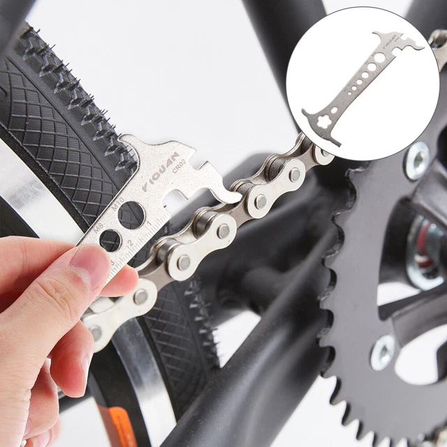 Indicateur De Chaîne Règle De Mesure De La Chaîne Bicyclette