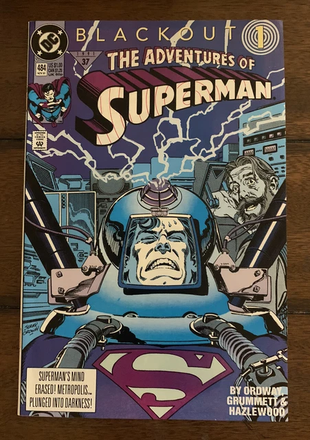 DC Comics Adventures of Superman #484 1991 Jerry Ordway VF/NM or Better