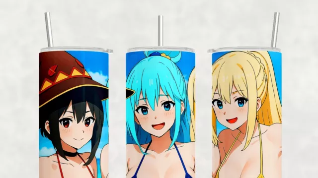 Cry-laugh with the Konosuba Cast: Hilarious Anime Print, Funny Tears of  Kazuma, Aqua, Megumin, and Darkness Sticker for Sale by NewOtaku64