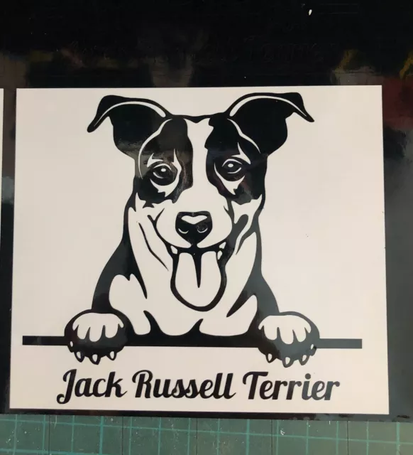 Autocollant Jack Russell