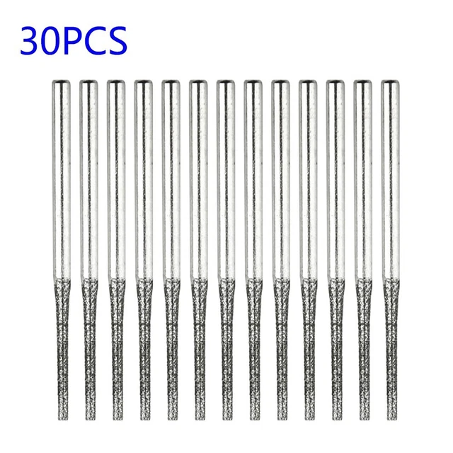 30 Pièces Diamant Mèches de Forage Diamant Coeur Trou Scie Coupeur Revêtu 3/32