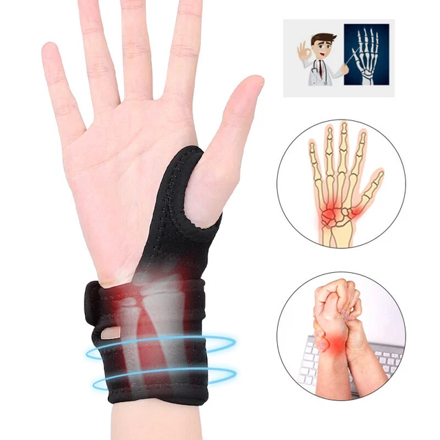 Wrist Brace Band Wrist Support Splint Fractures Carpal Tunnel Wristbands Spor ~~