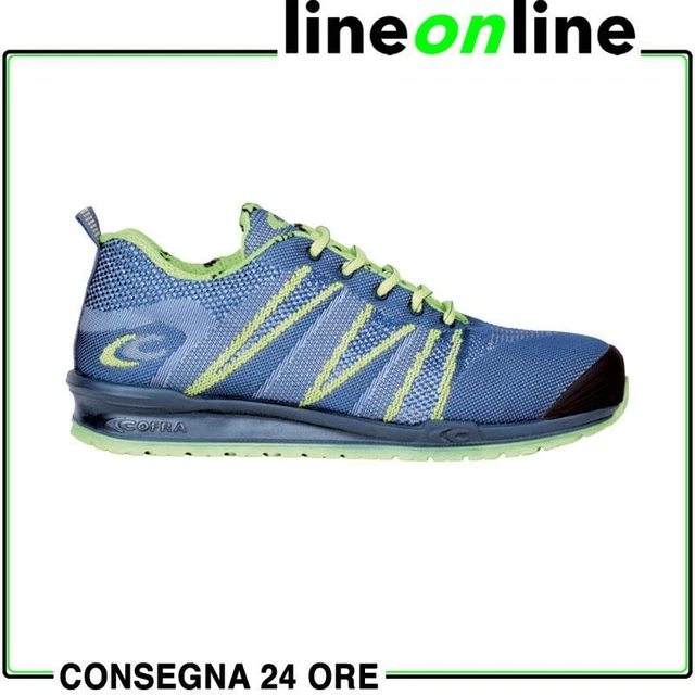 Scarpe antinfortunistiche Cofra Fluent S1 P SRC da lavoro sportive e leggere