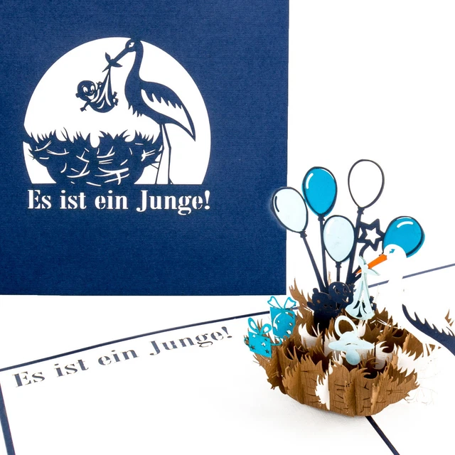 LIMAH Pop Up 3D Glückwunschkarte Mit Tulpen - Besondere