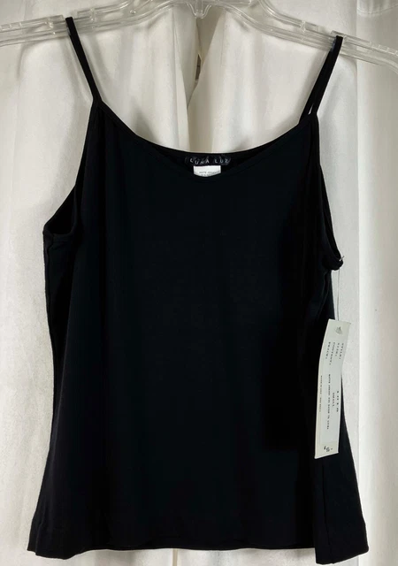 S NWT NOS $86 Luna Luz Cami Top Matte Rayon Jersey