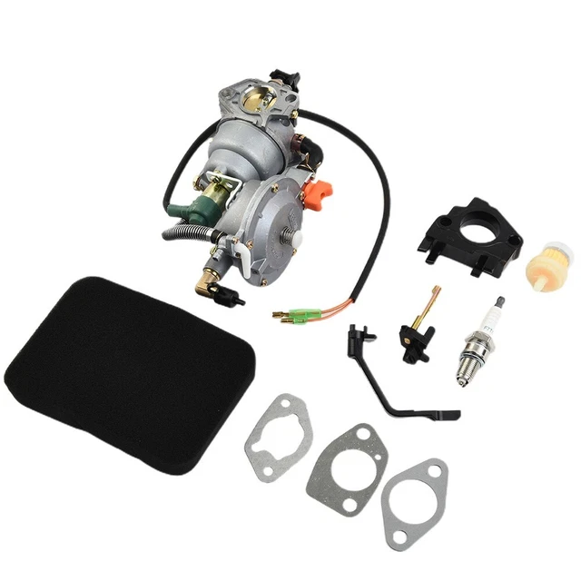 Kit carburatore durevole parti tosaerba doppio carburante generatore carburatore 3