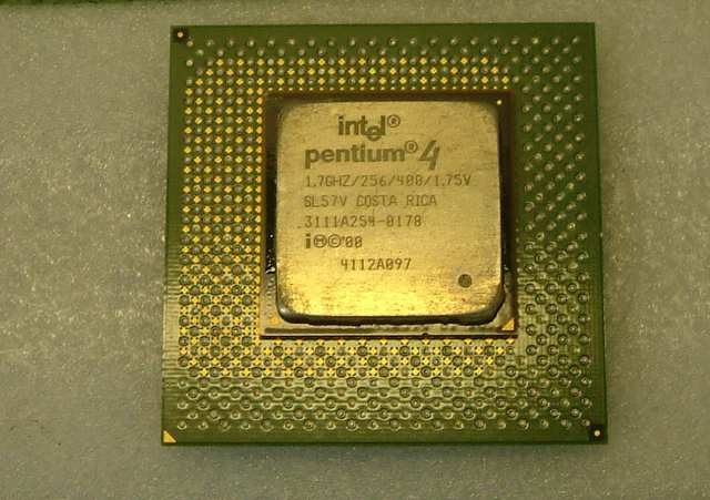 VINTAGE CPU PROZESSOR VIA C3 1200 MHz 1,2 GHz GOLDPLATTE SOCKET 370