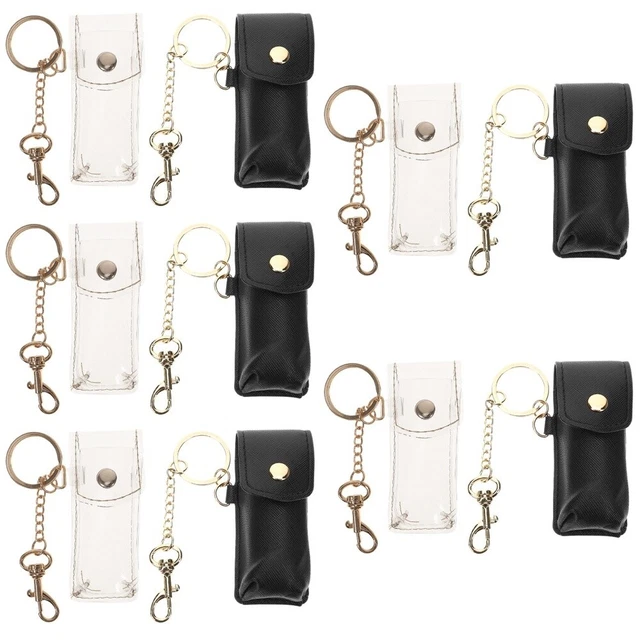10 Pcs keychain car key chain holder Sac De Rangement De Rouge À Lèvres Po