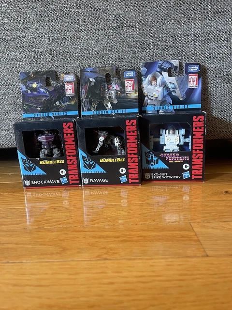 TRANSFORMERS STUDIO SERIES SHOCKWAVE complete core class bumblebee ...