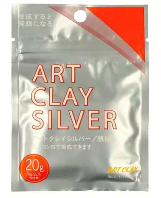 Art Clay Silber 20g Packung Low Fire Serie Schmuckherstellung PMC Edelmetall-Ton