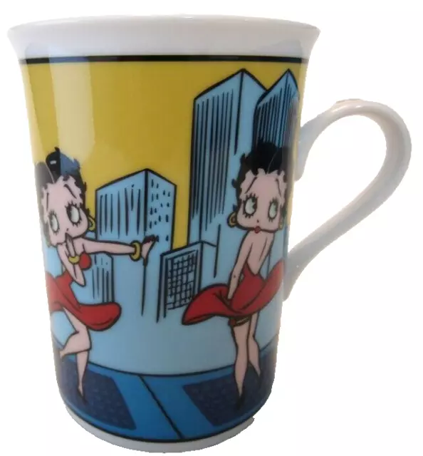 Betty Boop Mug  Cool Breeze Betty  Fine Porcelain Collector Mug Danbury Mint