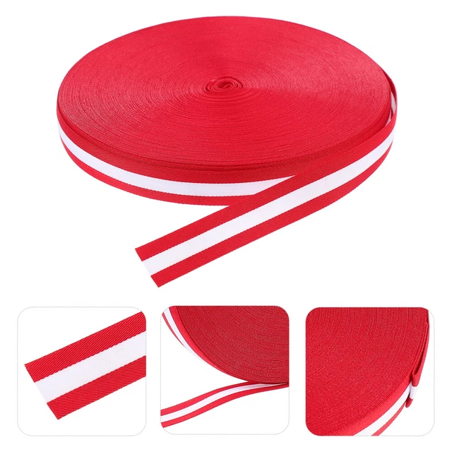 1pc Weihnachten Band Wired Plaid Band Urlaub Bänder für Handwerk