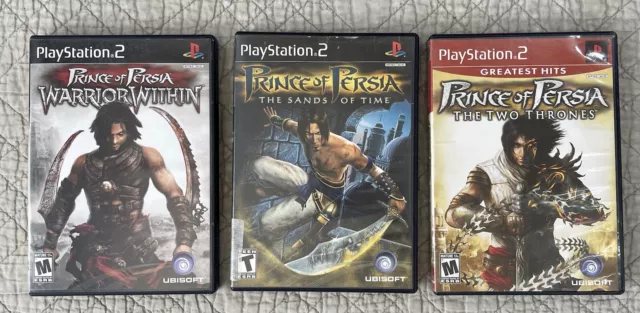 Prince of Persia (3 PC Games) Trilogy (Two Thrones,Sands of Time,Warrior  Within) 705381174219