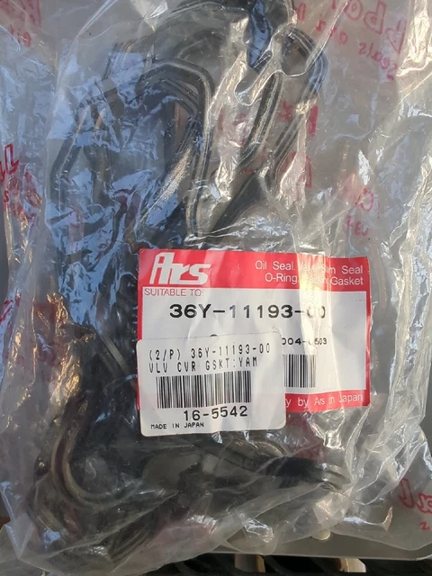 Yamaha XJR1200 Valve Cover Gasket XJR1300 FJ1100 FJ1200 36Y-11193-00 NOS 16-5542