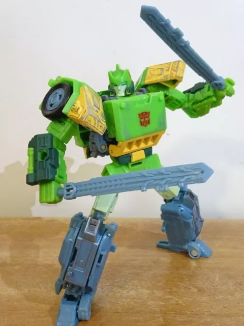 RARE TRANSFORMERS SPRINGER War Cybertron Siege Voyager Incomplete