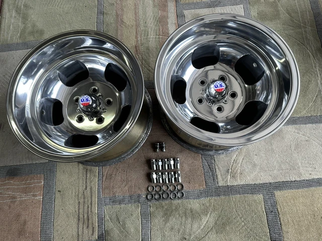 (2) US INDY STYLE  15x10 SHELBY VINTAGE   SLOT MAGS 4 3/4 CHEVY CAR VAN NICE