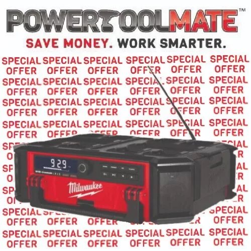 MILWAUKEE M18PRCDAB PACKOUT Radio Charger DAB AVAILABLE NOW