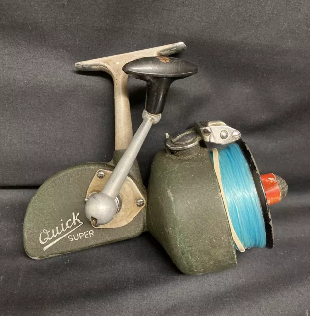 D.A.M. QUICK 550 FLY FISHING SPINNING REEL - MADE IN WEST GERMANY - Vintage