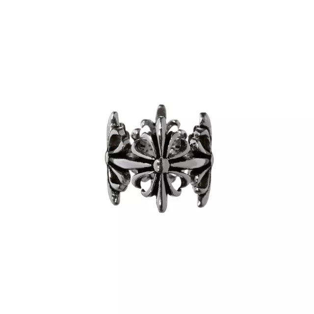 Haarschmuck Bartperle LILIA Fleur de Lys 925 Sterlingsilber Lockenperle 6457