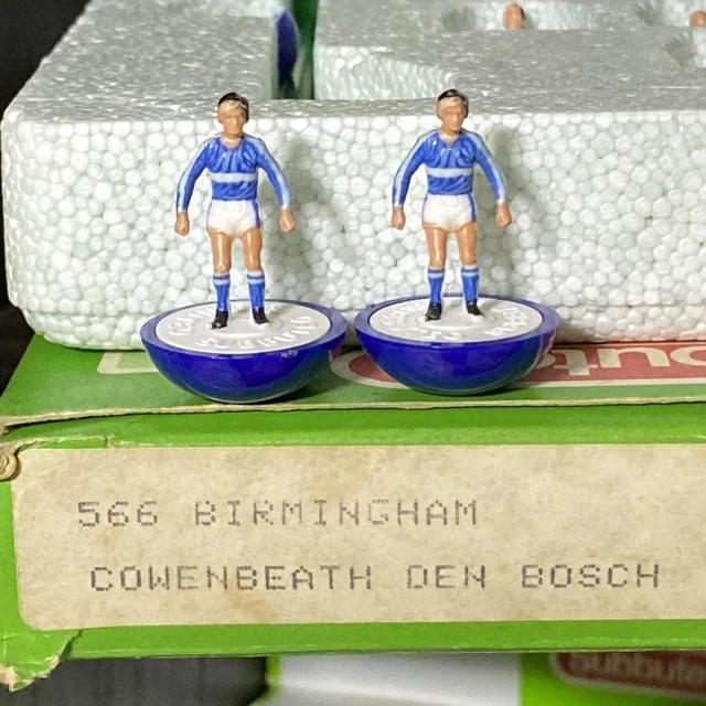 Set Subbuteo équipe Légère Birmingham Cowenbeath Den Bosch LW - Vintage, Collection