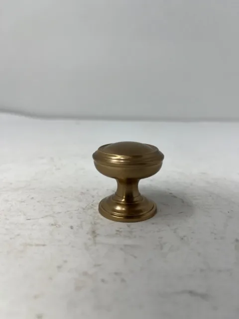 Amerock Cabinet Knob Champagne Bronze 1-1/4 inch (32 mm) Diameter Revitalize