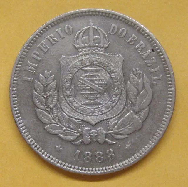 1888 Brazil 200 Réis Take a Look