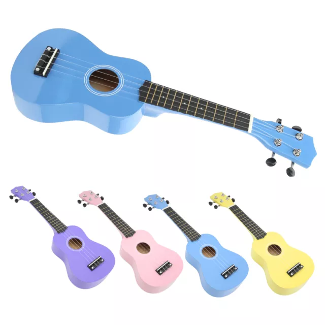 Juego de ukeleles de 21 pulgadas instrumento orquestal de cuerda suave brillante brillante para Begi GHB