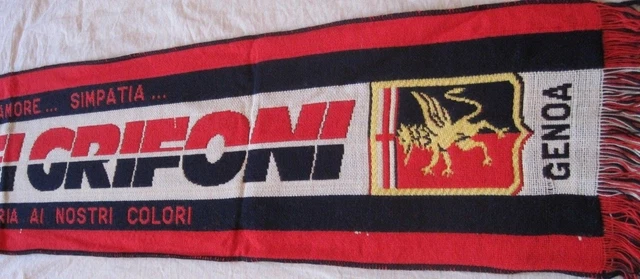 Écharpe Ultras Milan – Brigate Rossonere – Années 90 – Tipo Raso – Supporters