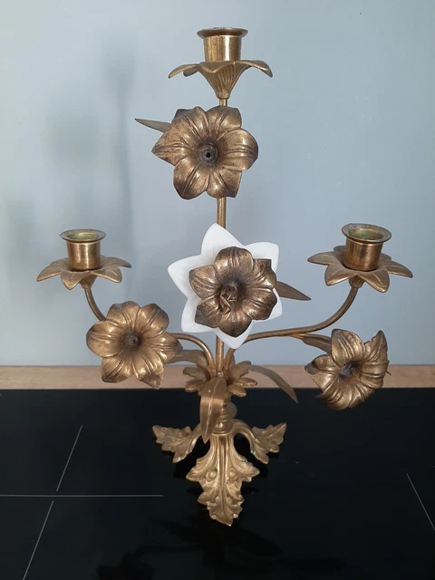 bougeoir en céramique , vintage