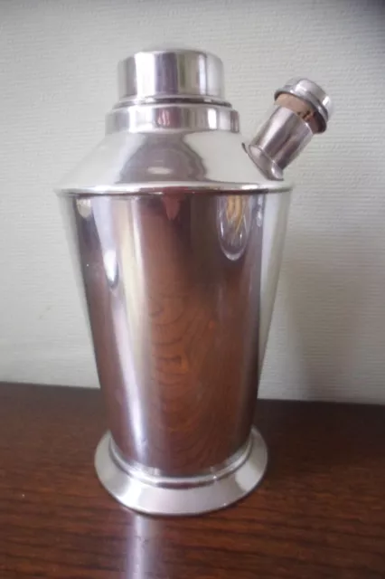 Plato EPNS Cocktail Shaker - Made In England - Vintage - possibly silver plated