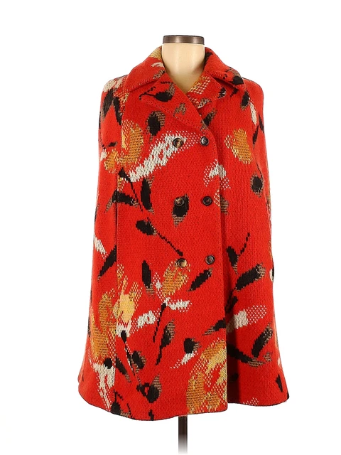 Missoni Women Orange Coat 38 italian