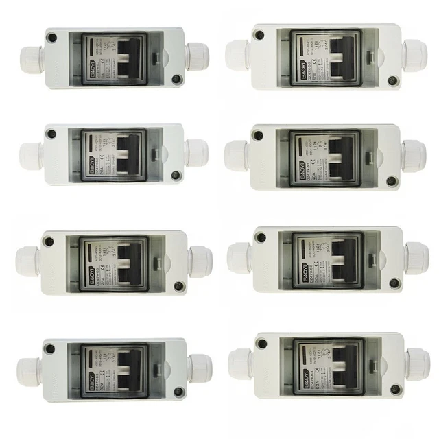 CLDIY Interruttore Termico 4A Con Pulsante Di Reset E Cappuccio Impermeabile - 125/250VAC, 32VDC