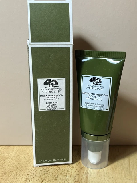 Dr. Andrew Weil For Origins Mega-Mushroom Relief & Resilience Gel Lotion 1.7oz.