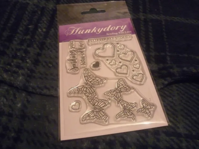 Pack Of Hunkydory Sending You Love Clear Stamps (6) New