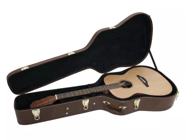 DIMAVERY Form-Case Guitare Western, Braun